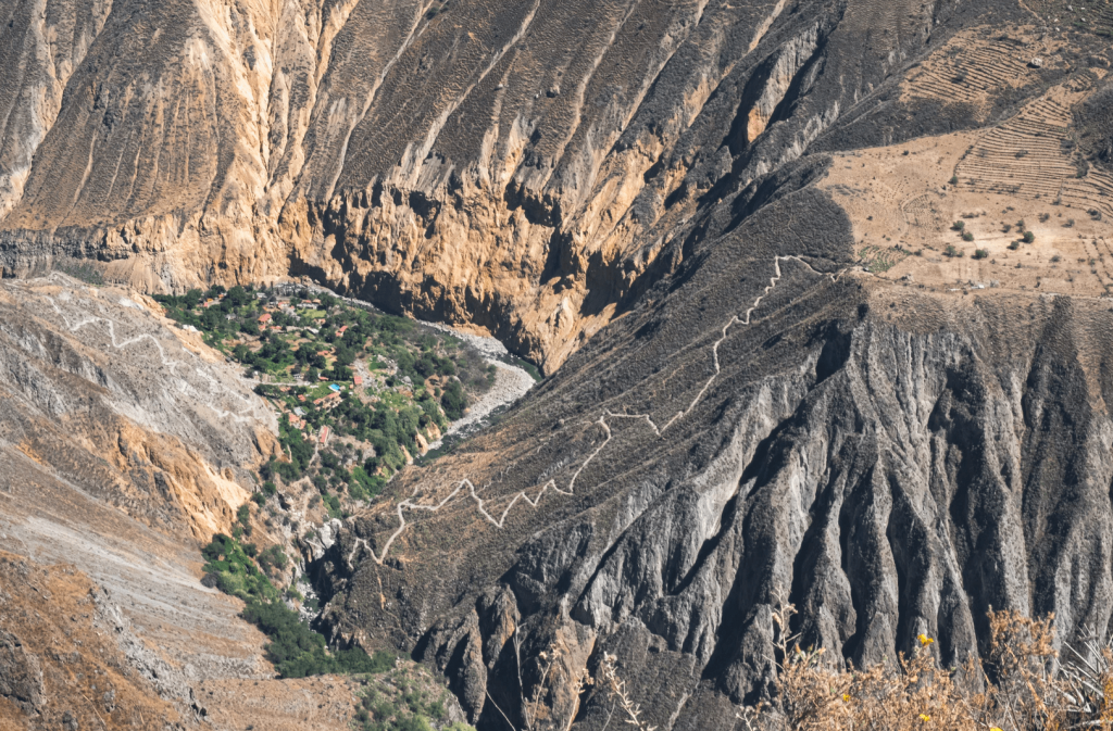 Colca Canyon deepest